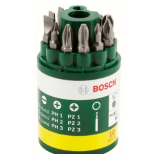 BOSCH 10pcs ScrewDriver Tool Bit Set